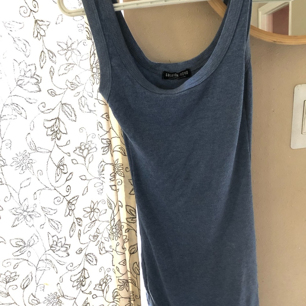 Fashion Nova Dress Sleeveless Midi Stretch Small